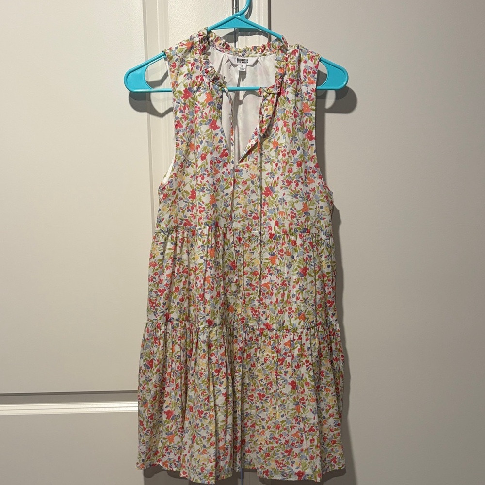 BB Dakota Floral Sleeveless Dress - Multicolor